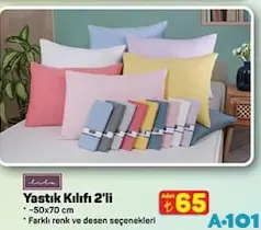 LİLA YASTIK KILIFI 2'Lİ 50X70 CM